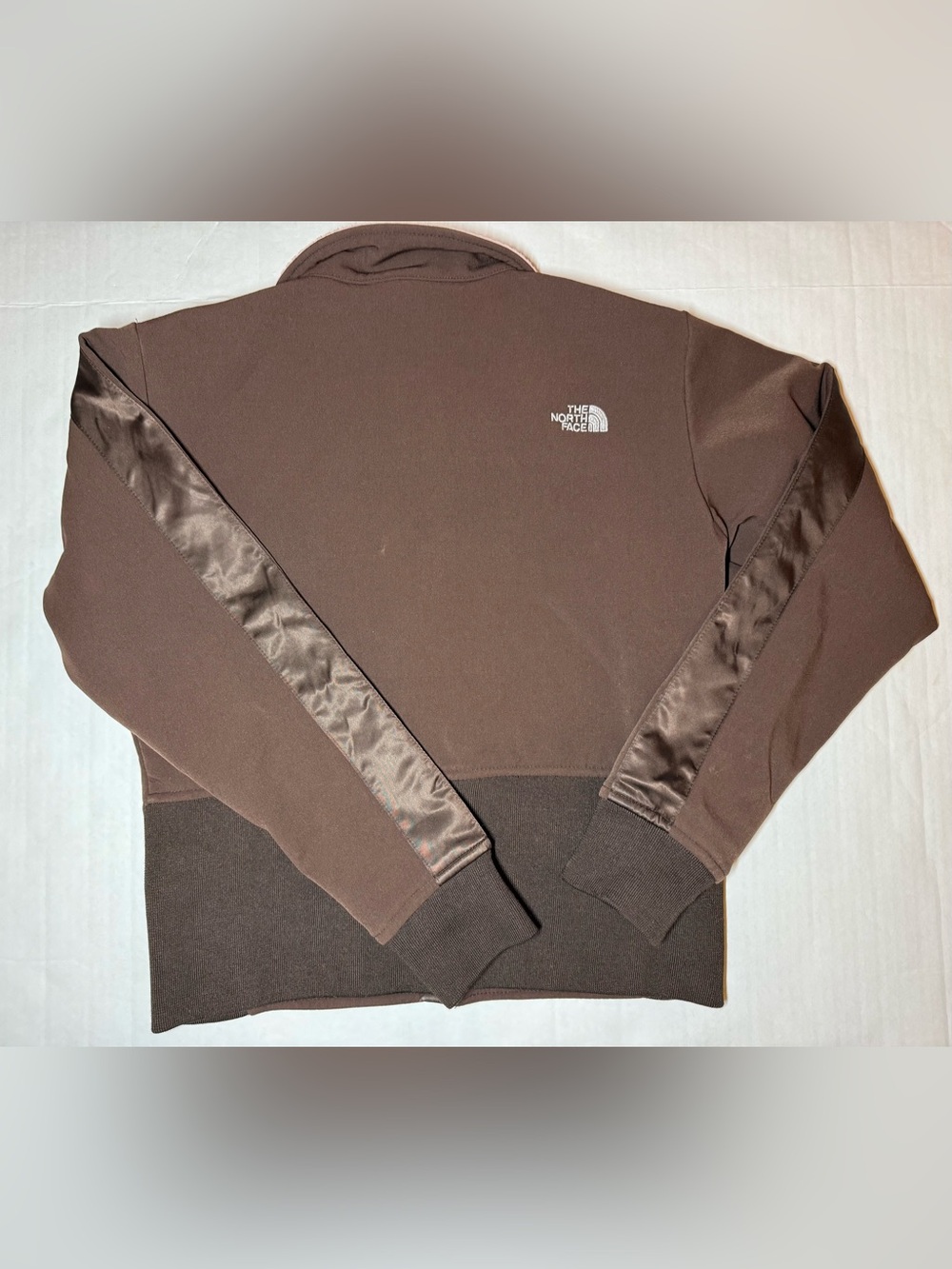 Vintage Y2K The North Face Women’s Small Brown Pink Full Zip Jacket TNF Gorpcore - Picture 6 of 7
